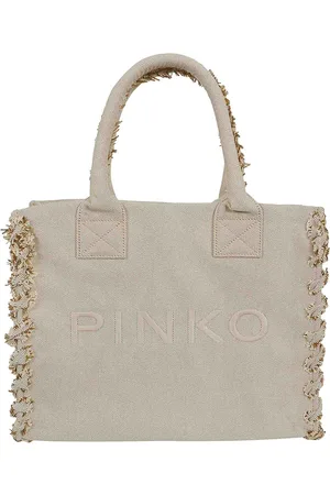 Pinko Borsa beach shopper in tessuto