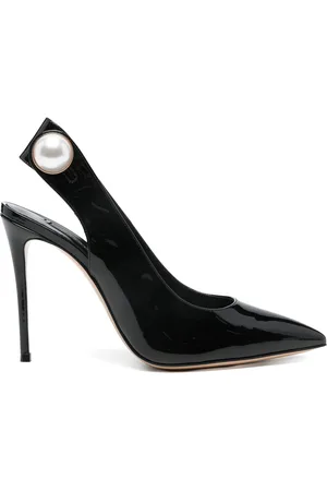 Casadei Décolleté slingback in pelle nera