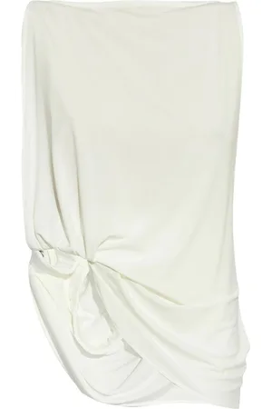 Jacquemus Top peplo con dettaglio ritagliato