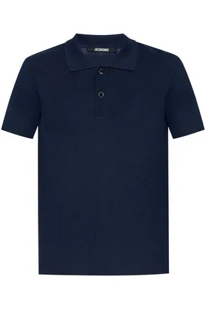 Jacquemus Polo con lettere di logo sul retro