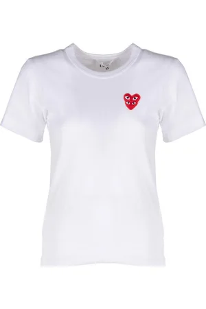 Comme des Garçons Donne Tee Double Heart