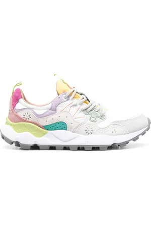 Flower Mountain Sneaker a basso contenuto di top multicolore
