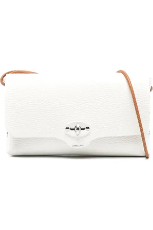 Zanellato Pochette in pelle bianca