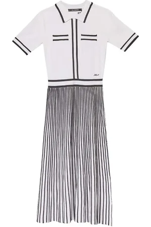 Karl Lagerfeld Vestitoa maglia pieghevole
