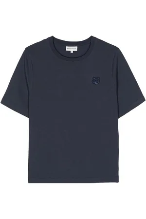 Maison Kitsuné T-Shirt Con Applicazione Fox