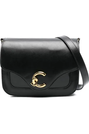 Coccinelle Borsa a traversa in pelle con logo