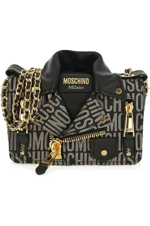 Moschino Biker Logo Lurex