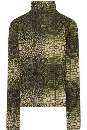 OFF-WHITE T-shirt a collo alto