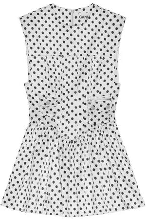 Ganni Polka Dots Mini vestito