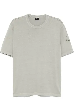 Paul Smith T-shirt di cotone con logo ricamato