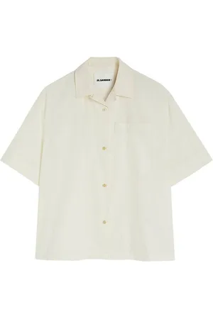 Jil Sander Camicia di cotone con tasca