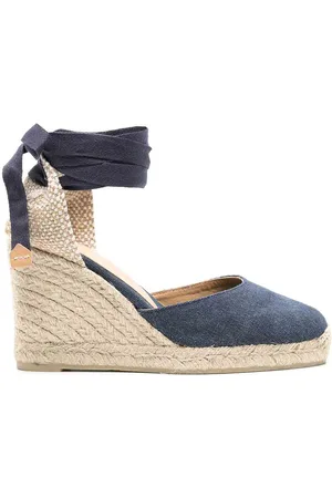 Castaner CARINA ESPADRILLES in iuta azzurra