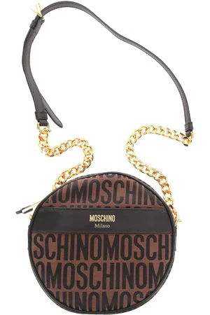 Moschino Logo Round Bag
