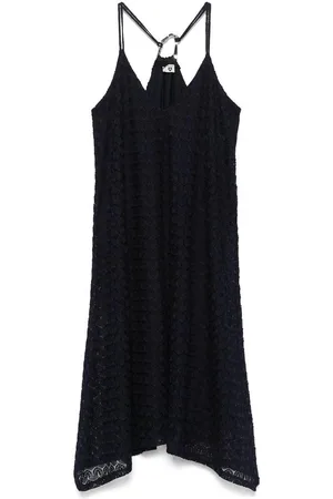 Twin-Set Abito Corto A Crochet