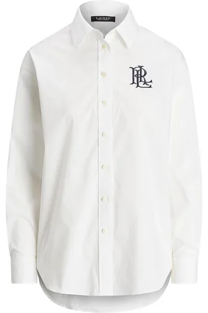 Ralph Lauren Camicia anteriore a manica lunga kotta