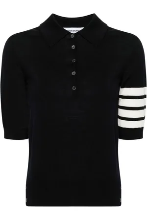 Thom Browne Polo in lana 4Bar
