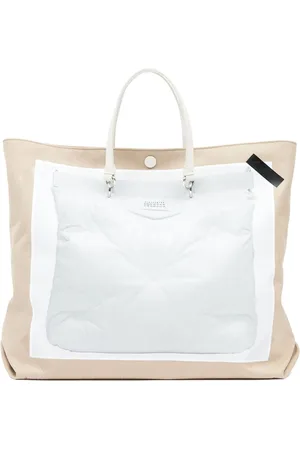Maison Margiela Borsa tote glam slam con stampa trompe loeil
