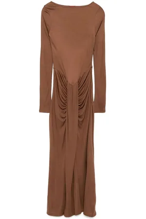 Staud Abito Midi Drappeggiato