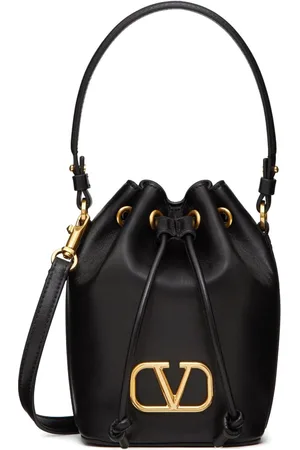 VALENTINO GARAVANI Mini Vlogo Signature Leather Borse