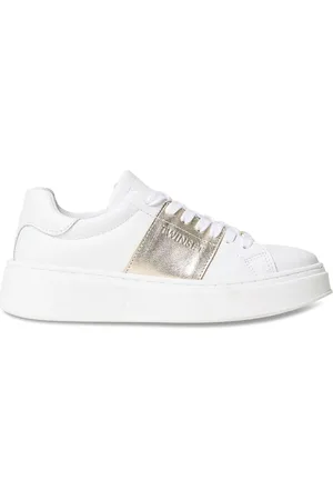 Twin-Set Sneakers A Righe In Pelle