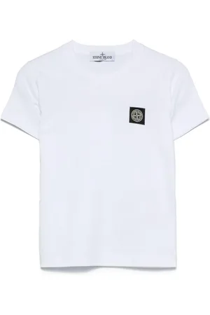 Stone Island T-Shirt Con Applicazione