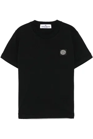 Stone Island T-Shirt Con Applicazione Compass