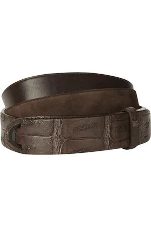 Orciani Camoscio Cocco Crocodile Suede
