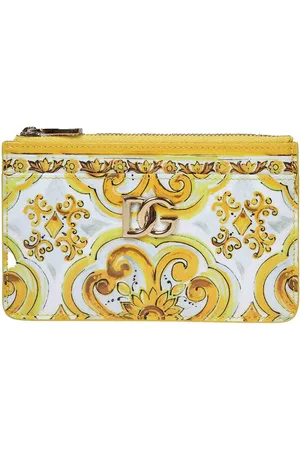 Dolce & Gabbana Portacarte In Pelle Lucida Colore