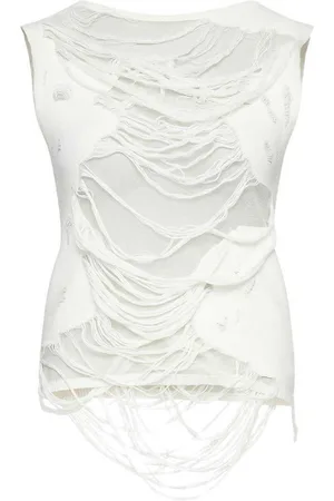 Maison Margiela Top Con Effetto Vissuto