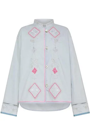 FORTE FORTE Camicia Ricamo Rugiada