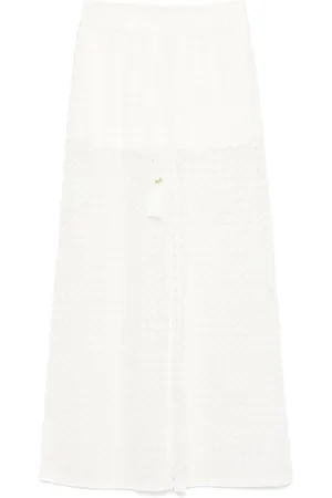 Twin-Set Pantaloni In Pizzo