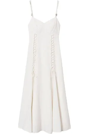Twin-Set Abito In Misto Lino