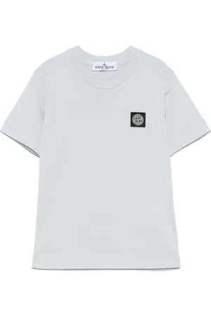 Stone Island T-Shirt Con Applicazione Compass