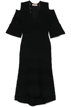 Twin-Set Abito Midi In Maglia