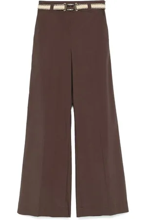 Twin-Set Pantaloni In Popeline