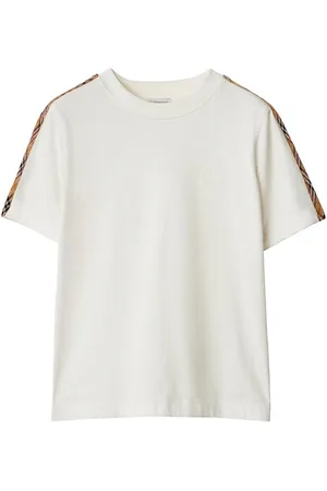Burberry T-shirt per motivi equestri
