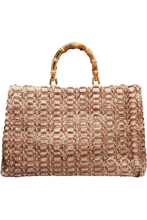 La Milanesa Borsa Shopping Plage In J Uta E Viscosa