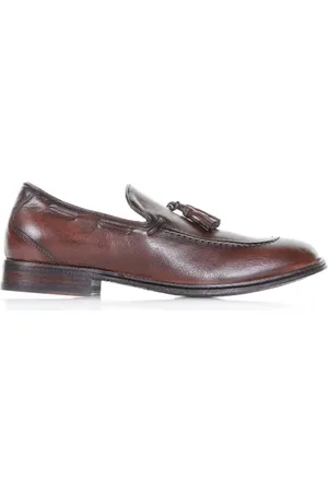 HUNDRED 100 Mocassino in pelle con nappe