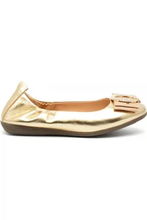 La Ballerina Ballerina in pelle oro