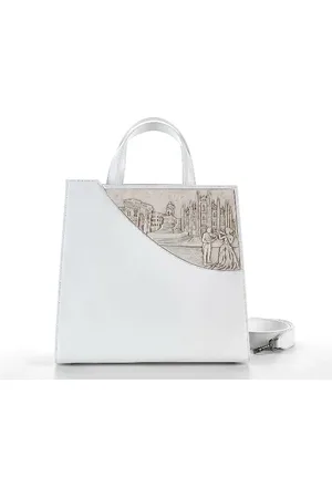 FEMEA MILANO Borsa city collection grande bianca