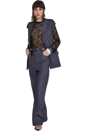 Unique Pantalone BUS24051 in effetto denim