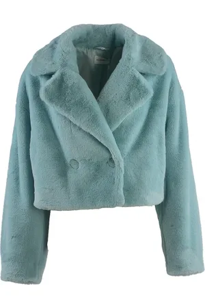 P.A.R.O.S.H. Giacca in ecopelliccia azzurro