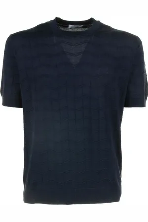 Paolo Pecora T-shirt in cotone e seta