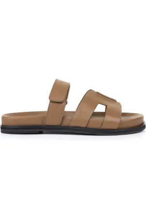Bibi Lou Ciabatta in pelle con strap