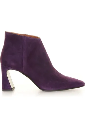 Evaluna Stivaletto in suede viola