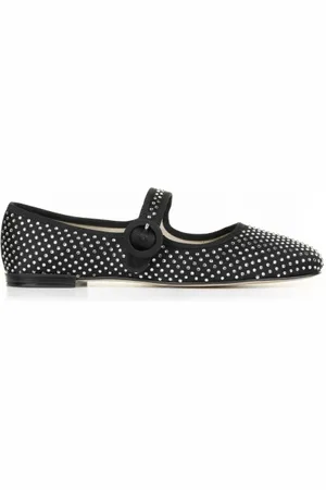 Repetto Ballerina Mary Jane a punta quadrata con strass