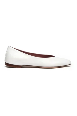 LORENA PAGGI Ballerina 41206 in pelle bianca