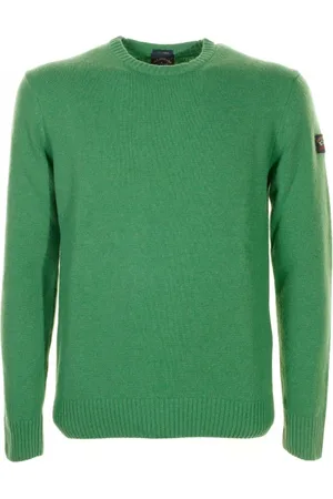 Paul & Shark Maglia girocollo in lana con logo