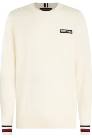 Tommy Hilfiger Pullover Global Stripe con logo