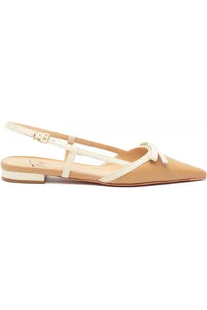 ROBERTO FESTA Slingback ARIS in pelle beige e